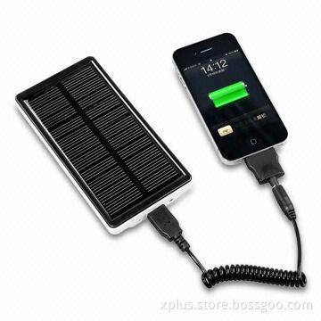 1,850mAh Solar Battery Pack for iPod, iPhone and Other Mobile Phones